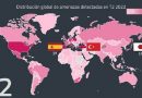 ESET: España ocupa el tercer puesto en amenazas cibernéticas detectadas
