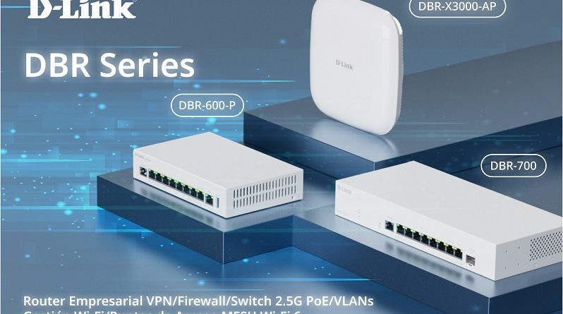 D-Link democratiza las redes empresariales integradas con la gama DBR D-Link democratiza las redes empresariales integradas con la gama DBR
