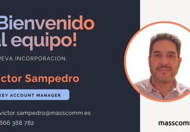 Masscomm incorpora a Víctor Sampedro como nuevo Key Account Manager