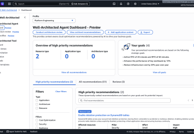 AWS presenta un agente de IA para priorizar mejoras en sus entornos cloud AWS presenta un agente de IA para priorizar mejoras en sus entornos cloud
